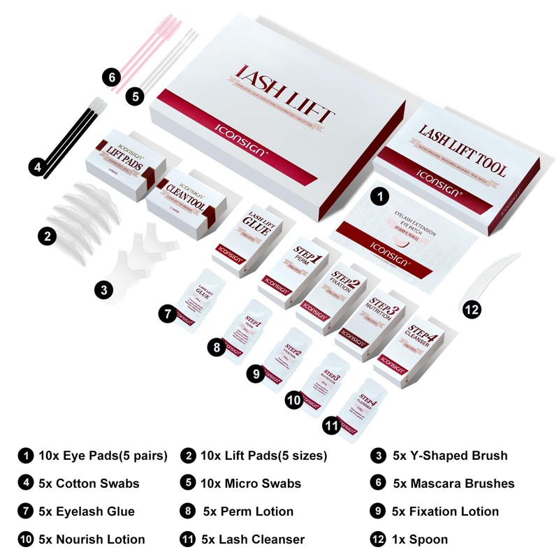 Wimpernlifting Set, Lash Lift Kit, 2025 wimpern lifting set lash