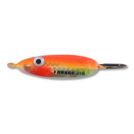 Northland Tackle FMJ6-24 No.6 Holographic Forage Minnow Jig, Super-Glow Chub