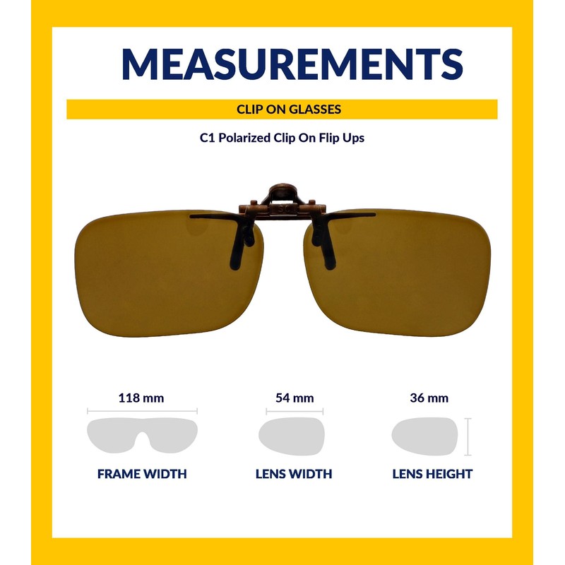 VS EYEWEAR Clip On Flip Up Polarized Sunglasses, C1, Gray,