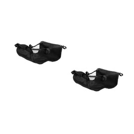 TOYANDONA Stroller Storage Bag Versatile Organizer for Diapers Towels Shopping Items Bottom Basket Replacement for Pushchairs Ample Space for Essentials