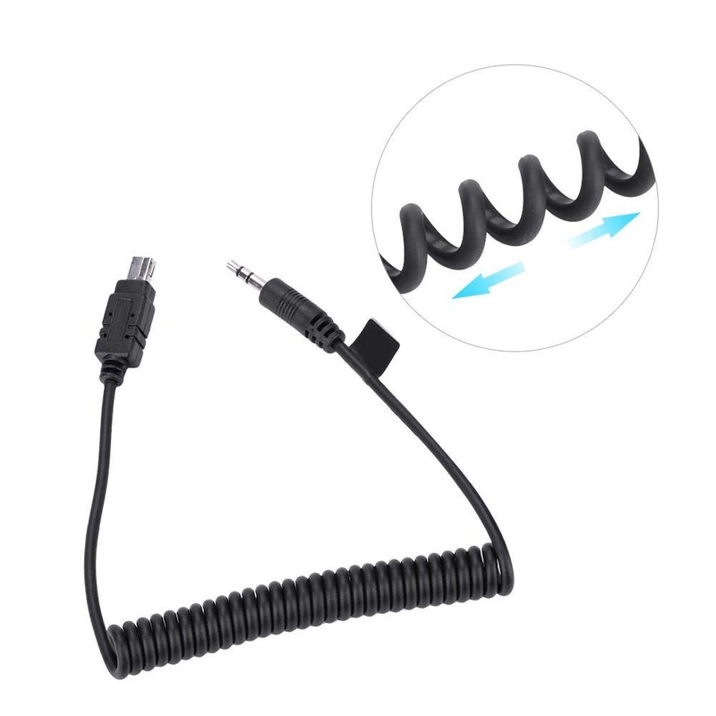 Bindpo Shutter Release Connecting Cable for Nikon D7200, D5100, D5000,
