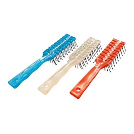 Mibella Skeleton Brushes Set of 3, 3 Fashionable Colours, Hair Styling Brushes, Hair Care, Kids, 21749