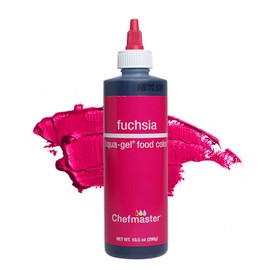 Chefmaster Liqua-Gel Food Color, 10.5-Ounce, Fuschia Red