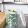 24 oz. Plastic Deli Food Storage Containers with Airtight Lids