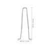 HOMSFOU Stainless Steel Nail Pliers Spring Durable Replacement Nail Clipper
