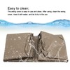 Swing Top Cover Replacement Outdoor Waterproof Dustproof Garden Swing Chair