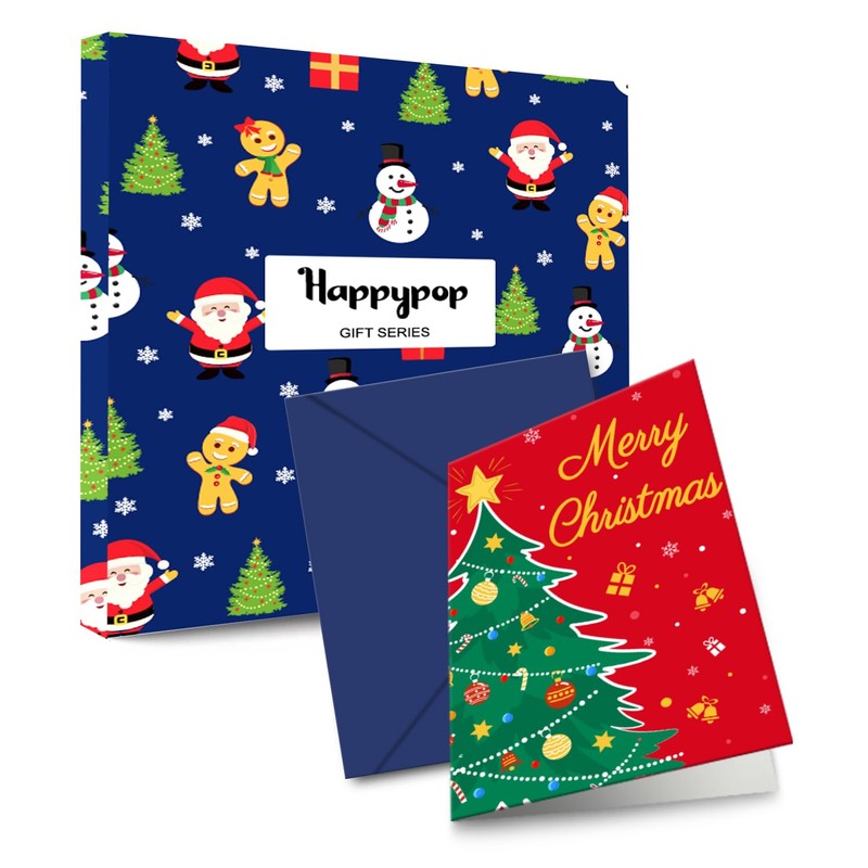HAPPYPOP Christmas Gifts Stocking Socks For Men - Secret Santa