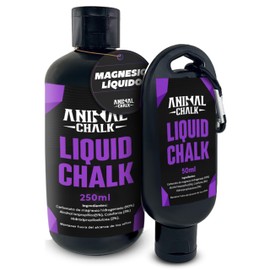 Liquid Magnesium Gym 250ml + 50ml Liquid Chalk for Climbing, Crossfit, Gym, Climbing, Magnesium Carbonate for Calisthenics, Weightlifting, Padel, Fitness, Pull Ups, Weightlifting