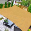 AsterOutdoor Sun Shade Sail Rectangle 16' x 16' UV Block