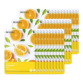 formulaLycocell Ricocell Nature Recovery Mask Pack Vitamin 23g 30 sheets / 리코셀 네이처 리커버리 마스크팩 비타민 23g 30매
