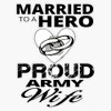 HOF Trading Proud Army Wife Vinyl Sticker Waterproof Decal Laptop