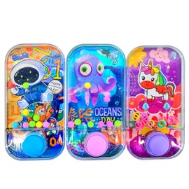 FLYPOP'S - Water Flipper - Skill Game - 031840 - Random Model - Plastic - Child - Adult - Vintage Game - 90s - Birthday - Labyrinth - 11 cm x 6 cm - From 3 Years