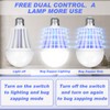 Qualirey Bug Zapper Light Bulb Bulk 2 in 1 Electronic
