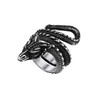 Richsteel Dragon Ring Mens Stainless Steel Thumb Rings for Women Size 9