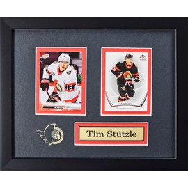 Tim Stutzle Ottawa Senators 2 Card Hockey Collector Frame