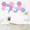 Mindsoft 16 Pcs Hexagon Cork Board for Walls with 50