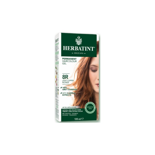 Herbatint Permanent Hair Color (8R Light Copper Blonde) - 135ml