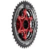 SunRace Unisex Adult CSMX3 1142T 10 Speed Cassette - Black,