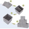 STORAGEIDEAS Storage Cubes, 11 Inch Cube Storage Bins, Set of