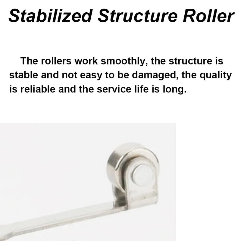 1Pcs SPDT NO+NC Hinge Roller Lever Type Micro End Racing