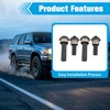 4PCS Front Subframe Crossmember Bushing Kit Replacement for Nissan Rogue