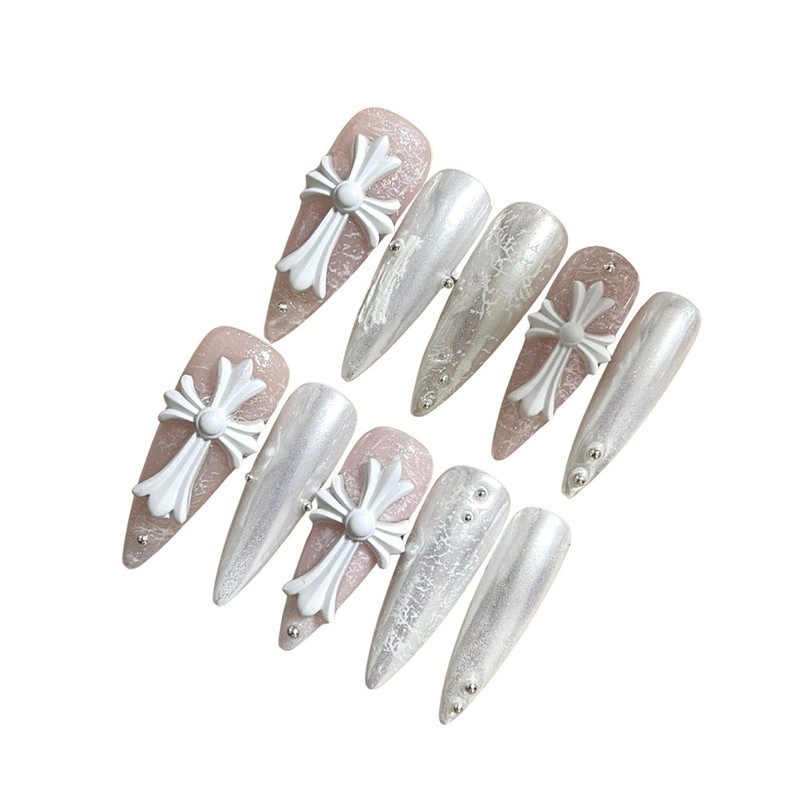 Letter Hippie Handmade Nail Tips - Long Ballerina / 레터히피