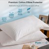 Premium Waterproof Pillow Protectors - Standard Size 20''x28''   Set