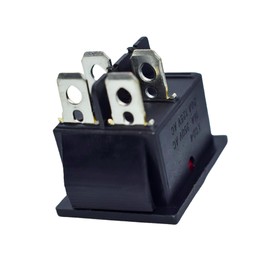 XIAFENERXI Air Compressor Switch Fit for Kobalt 8 Gal Tank Unit On-Off-Switch,15A/30A 250V 4-Pin 2-Position with Light，Replaces 5607-0020-01