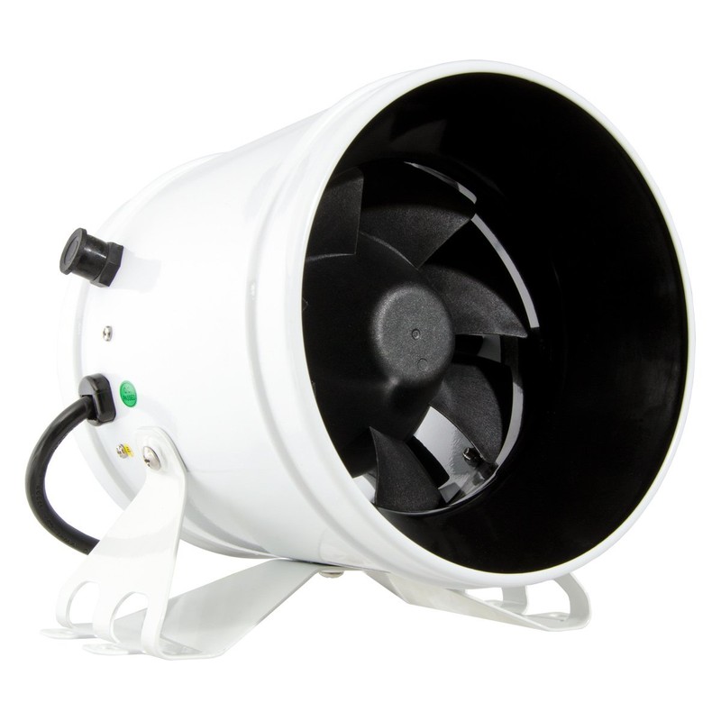 Phat PF1060 JETFAN Mixed-Flow Digital, 6", 350 CFM Fan, White