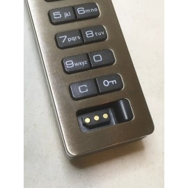 DIGILOCK DAK1-ATV1-619-01 Electronic Keyless Lock,Keypad or Coded Brushed Nickel
