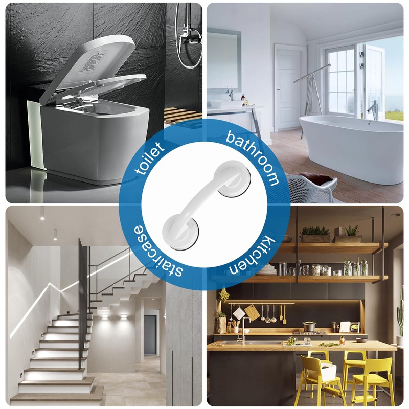 1Pcs Suction Cup Door Handle, Cup Wall Handrail, Suction Grab