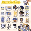 loghohu 18 Pcs Sigma Gamma Rho Sorority Embroidered Patches ΣΓΡ