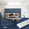 ANTLUX 4FT LED Wraparound Puff Lights, 50W/5500LM, 3 Color Temperature