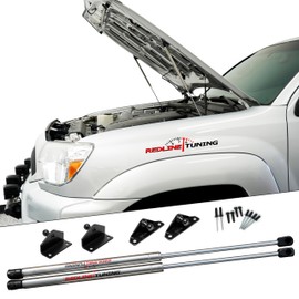 Redline Tuning 21-27010-03 Hood QuickLIFT Elite System Compatible with Toyota Tacoma 2005-2015 (Stainless Steel Struts)