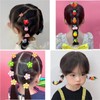 lurora2021 Pack of 80 Colourful Hair Bobbles Set Braid Bobbles