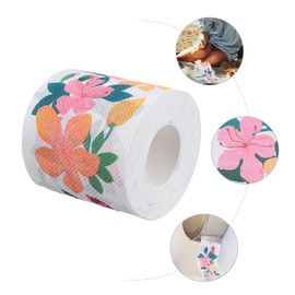 Ipetboom 1 Roll Colorful Printed Napkin Roll Premium Quality Handkerchief Paper for Home and Dining Multipurpose Use for Guests