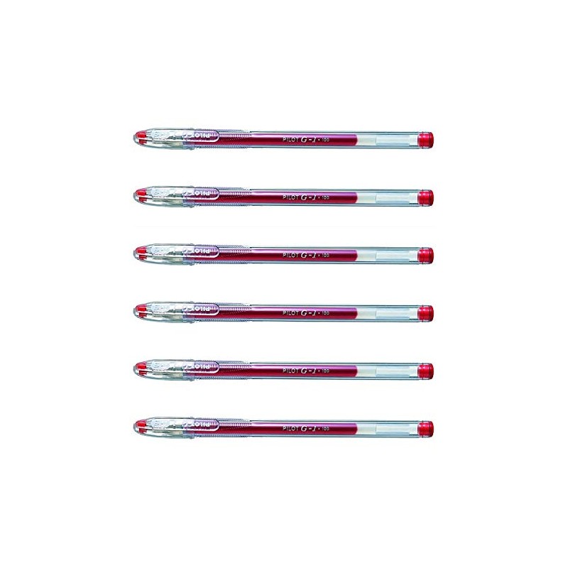 Pilot G-1 Gel Ink Pen Fine 0.5mm Line 0.3mm Red