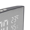 LED Digital Clock 3 Level Brightness Snooze USB Battery Powered