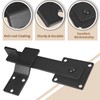 MCSDFN 6" Barn Door Flip Latch Lock Heavy Duty Gate