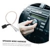 Operitacx 4pcs Car Door Speaker Wire Harness Adapter for High