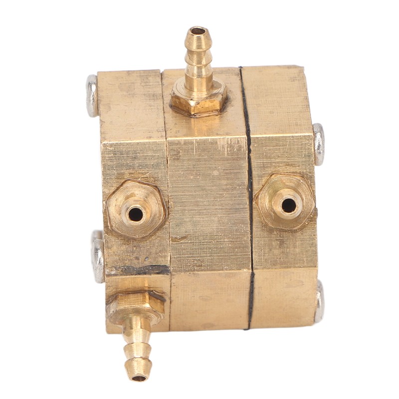 Hexagonal Dental Water Valve Good Passability Copper Water Pressure Regulator
