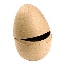 5Stk. Pappmaché Eier teilbar 8,4cm hoch ø6cm Decopatch Serviettentechnik Ostern