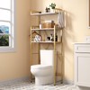 Over The Toilet Storage Rack with 3-Tier Shelves, Space Saver