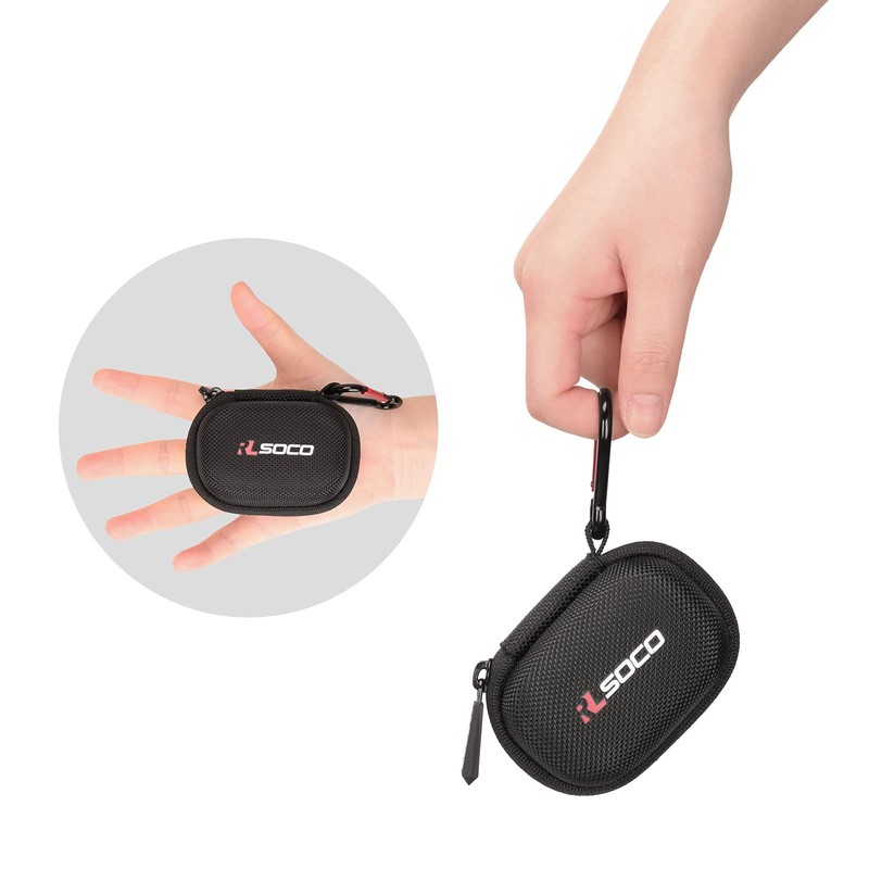 RLSOCO Tasche für Sony WF-1000XM4 True Wireless Noise Cancelling-Kopfhörer(Schwarz)