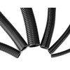 Electriduct 1.25" Flame Retardant Non-Slit Wire Loom Tubing Polypropylene Corrugated