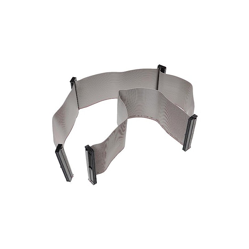 vhbw SCSI Ribbon Cable for Connecting 5 SCSI Devices -