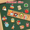 RUEGGVAT 40Pcs Back to School Charms, Teacher Charms for Jewelry