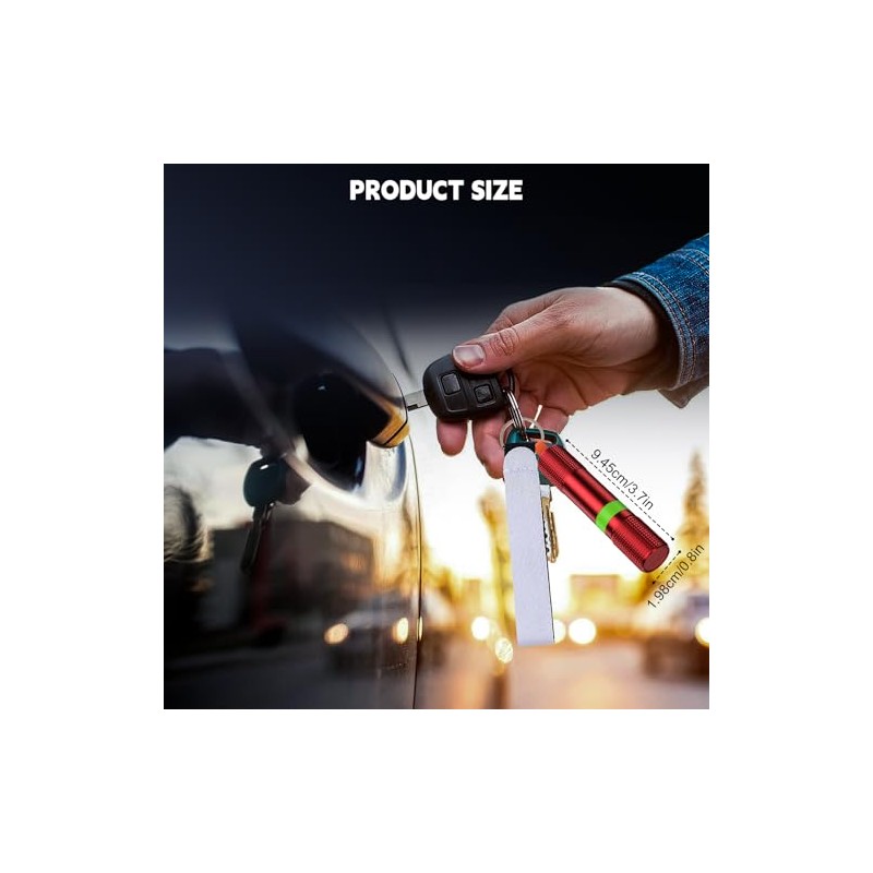 2 in 1 Seat Belt Cutter Emergency Hammer, 3 Pieces