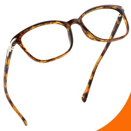 LifeArt Anti Fog Blue Light Blocking Glasses, Anti Eyestrain, Computer Reading Glasses for Women and Men, Anti Glare, Upgraded Anti Fog Lens (Tortoise, No Magnification)