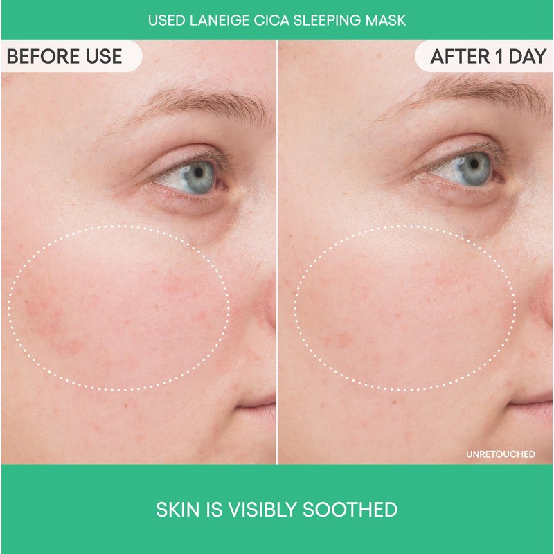 LANEIGE Cica Sleeping Mask: Korean Sensitive Skin Sleeping Mask for